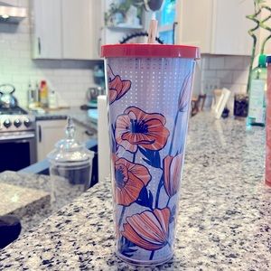 COPY - Starbucks Poppy Floral tumbler